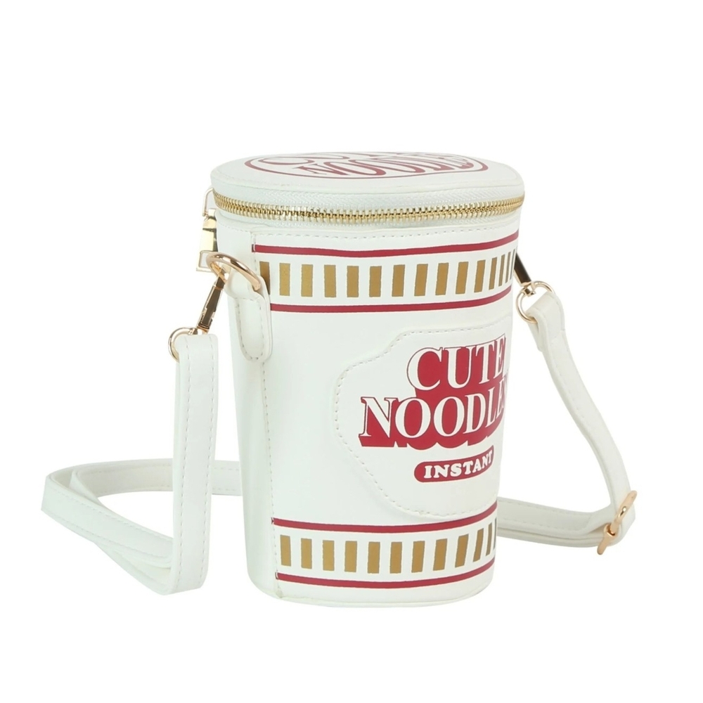 Le Miel Cute Noodles Cup Crossbody Bag Novelty Purse NWT 🍜
